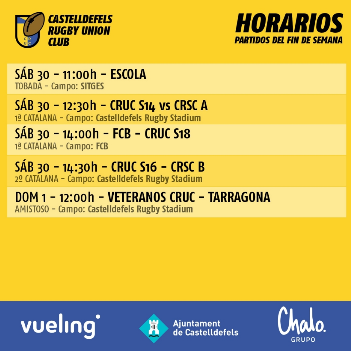 cruc rugby partidos