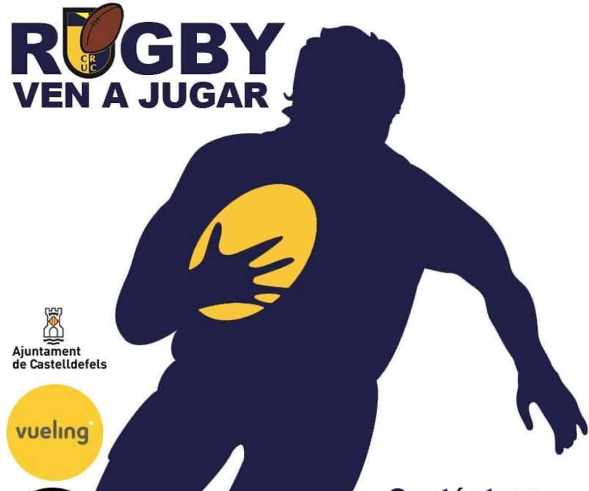 ven a jugar Rugby