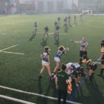 partido del UES CRUC Femenino de la liga femenina de rugby