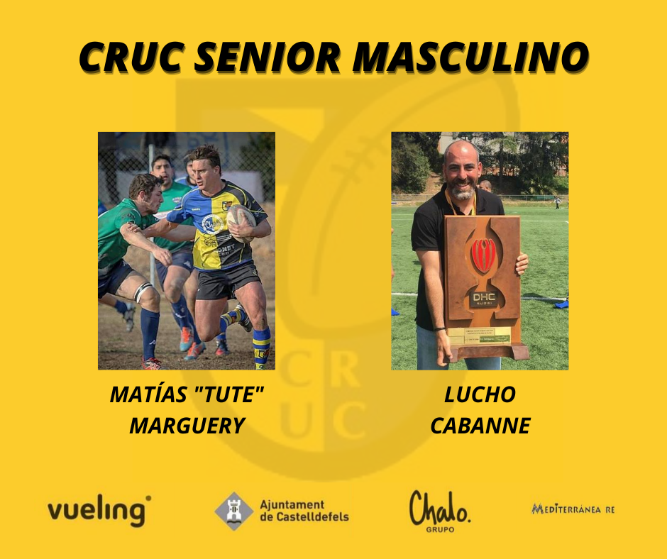 entrenadores del CRUC senior masculino para la temporada 2020-2021