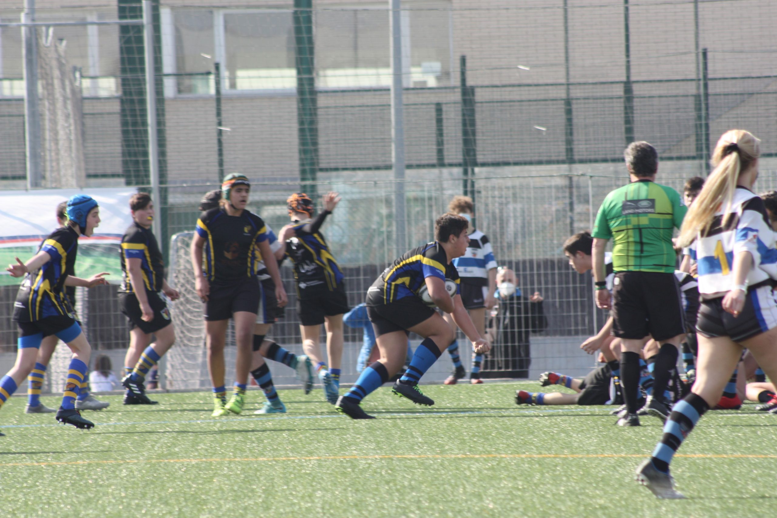 Partido del CRUC sub 16 contra el Poble Nou de Barcelona