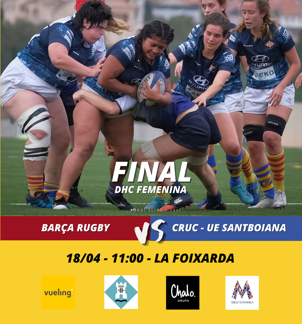 final DHC femenina 2021 entre el Barça y el CRUC-UES