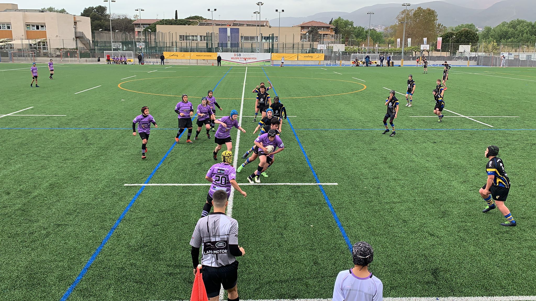 partido de la categoría sub 14: CRUC vs CR Tarragona Voltors