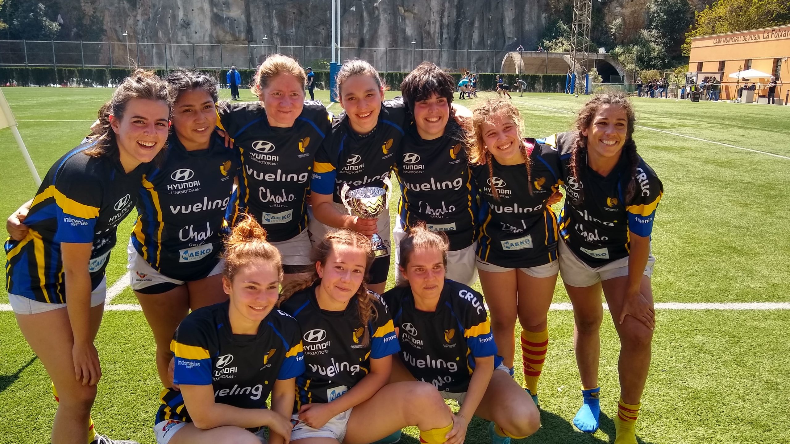 senior femenino CRUC-UES, subcampeonas de Catalunya