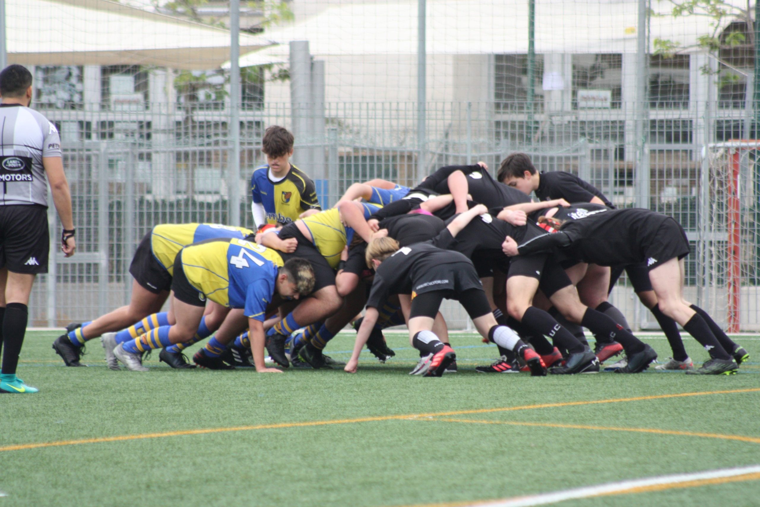 partido sub 16 CRUC contra BUC UBAE en el CEM Pitort