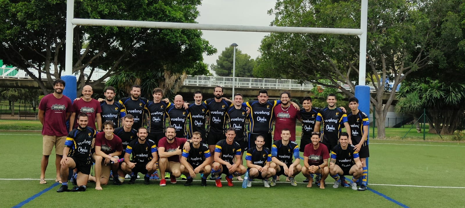 Partido del CRUC senior masculino en Valencia