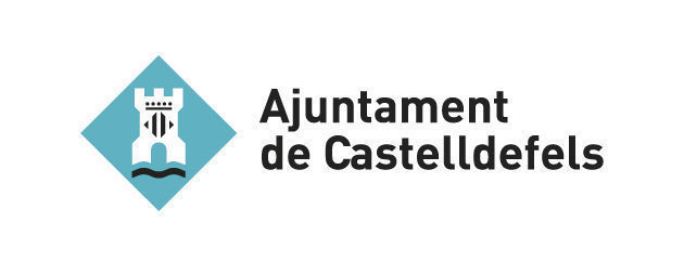 escudo del ajuntament de castelldefels, socio institucional del CRUC