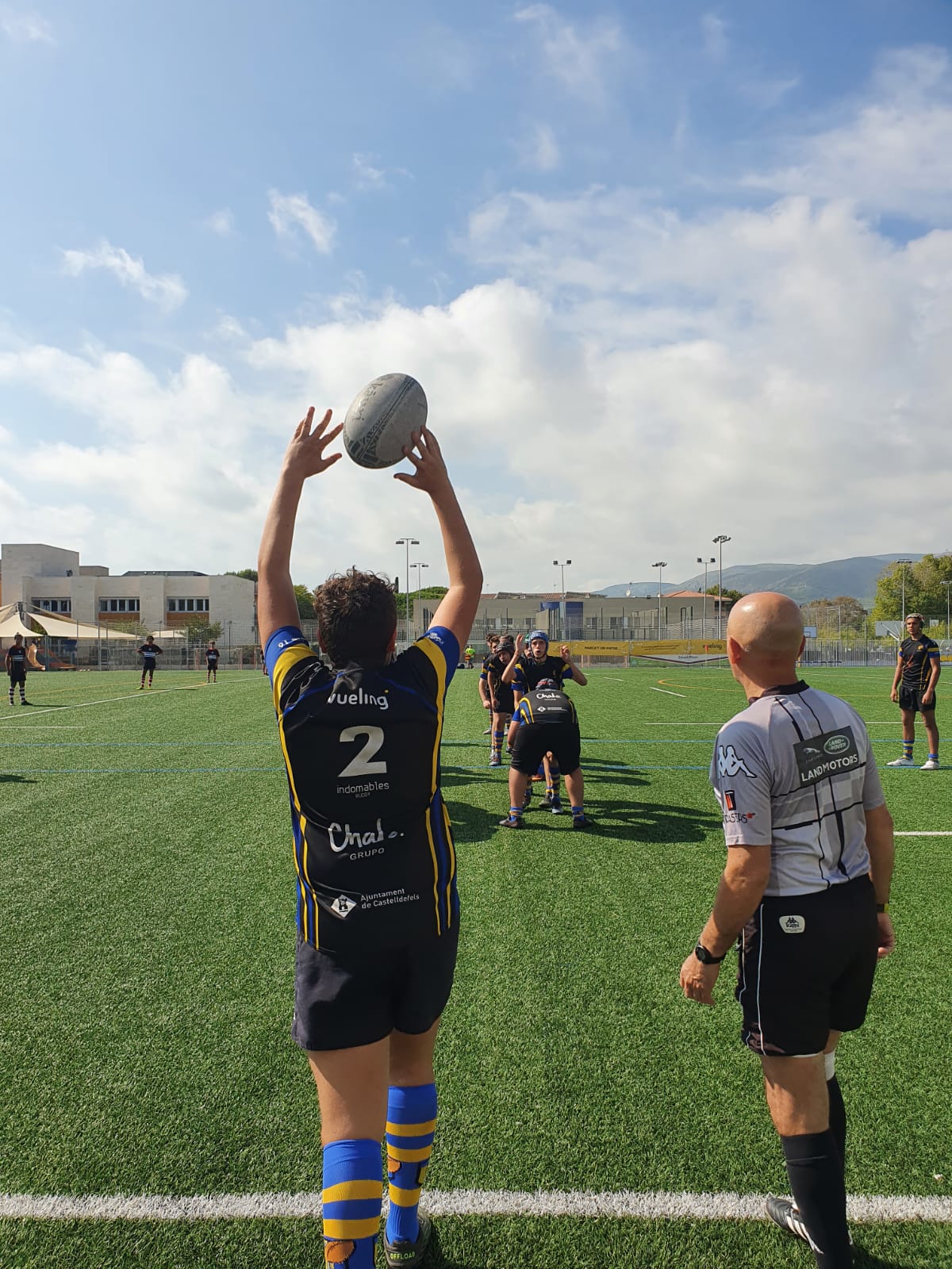 imagen del partido entre el CRUC sub 16 y el combinado de Catalunya Central