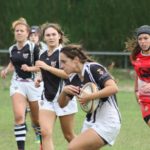 partido girona vs CRUC Cornella, en el torneo previo de la DHC senior femenino