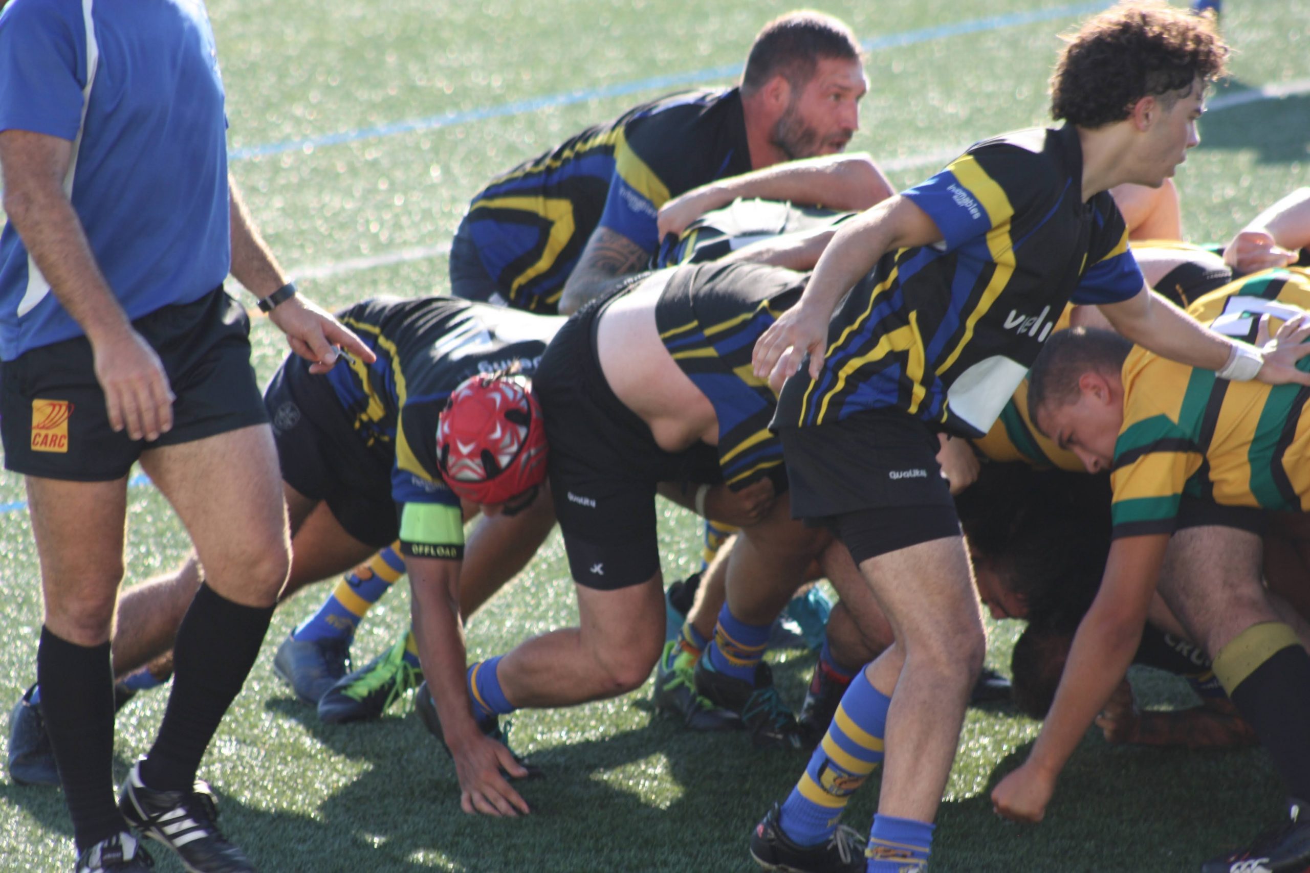 derrota del cruc sénior masculino contra el inef lleida en castelldefels